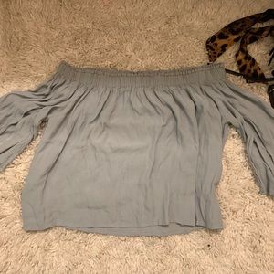 ASTR THE LABEL OFF THE SHOULDER TOP